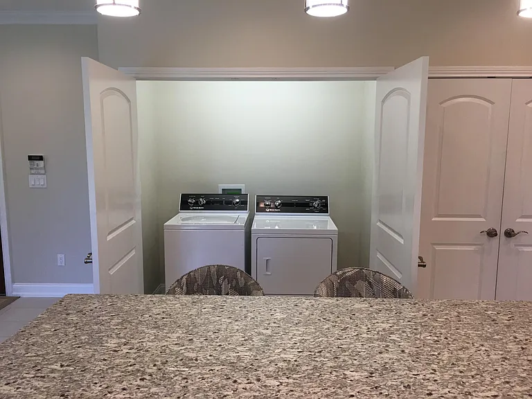 Washer and dryer hookups