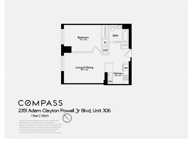 2351 Adam Clayton Powell Jr Blvd #306 — Photo 2