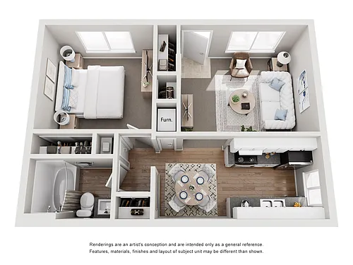 Floor plan A1-R