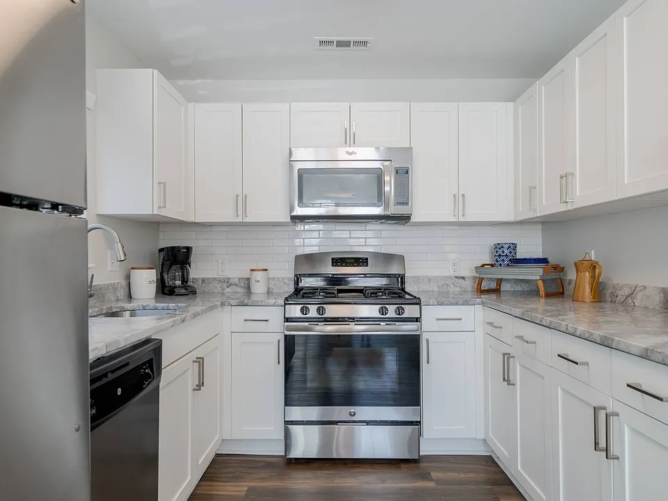Modern Kitchen at The Residences at Stevens Pond in Saugus, MA 01906