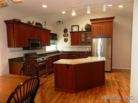 Kitchen Cherry and Granite
