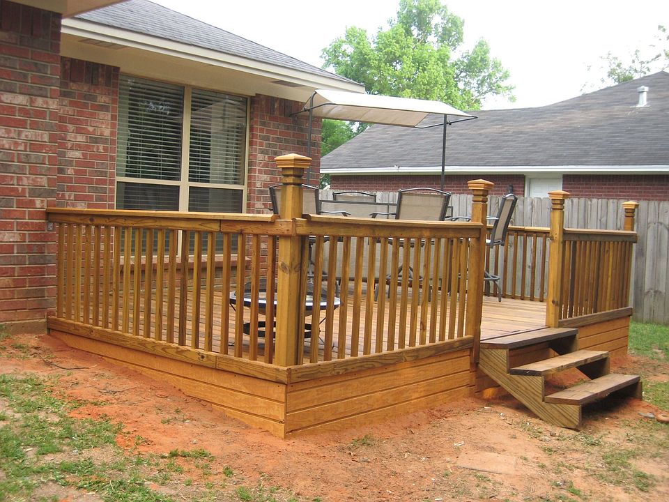 backyard deck