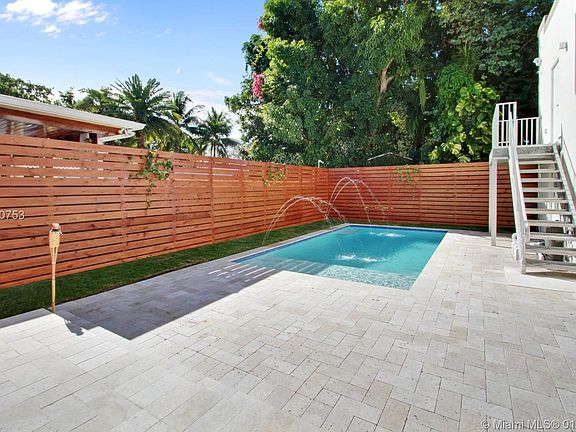 Pool area tranquility oasis