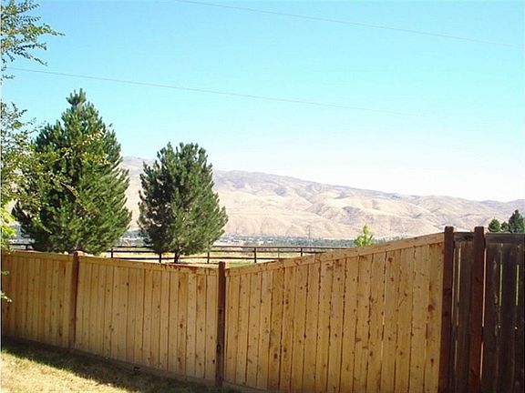 Backyard mountain view