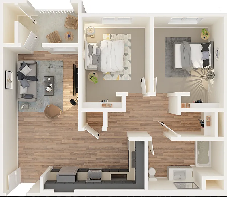 Floor plan 2X1
