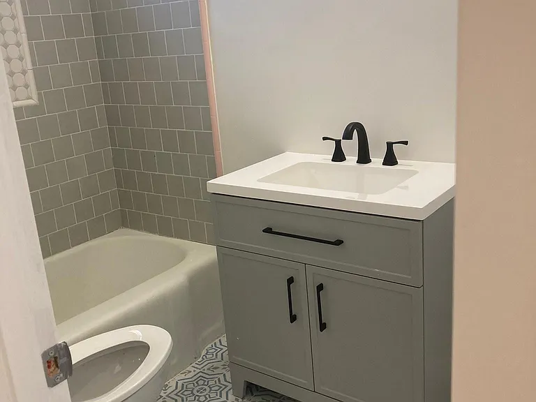 Bathroom (mirror will be install)