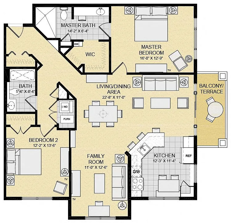 Floor plan C-22