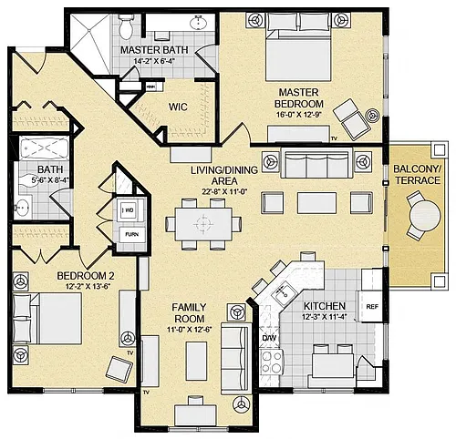 Floor plan C-22