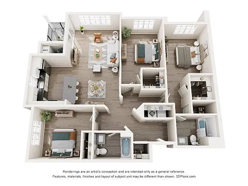 Floor plan C1