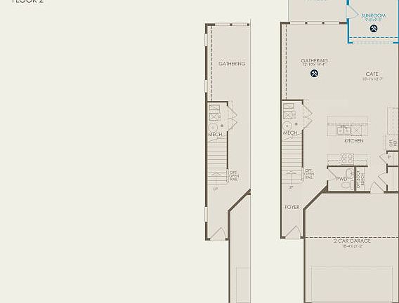 Ashton Floor Plan, Quick Move-In Home, Floor 1