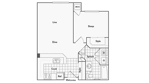 Floor plan A1