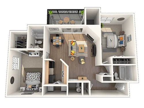Floor plan B1 - Swan