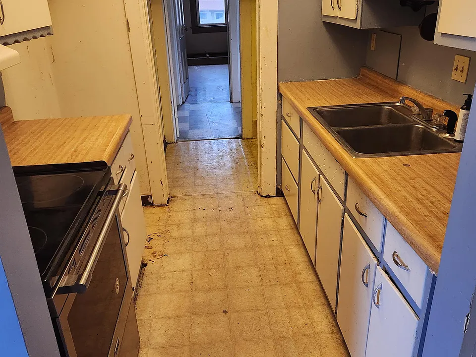 Pass through kitchen