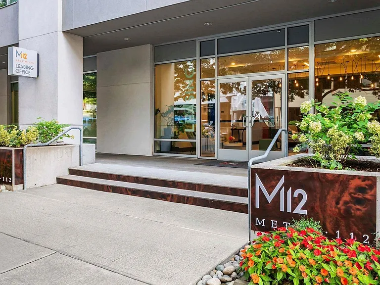 Leasing office located off 111th avenue in Bellevue, Washington