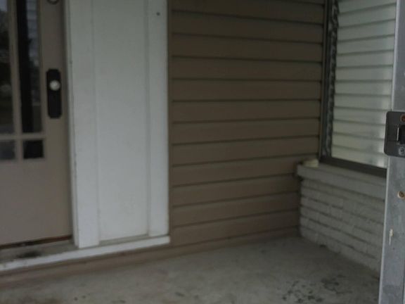 Enclosed front porch
