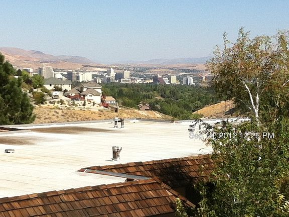 VIEW OF CITY IS DRAMATIC