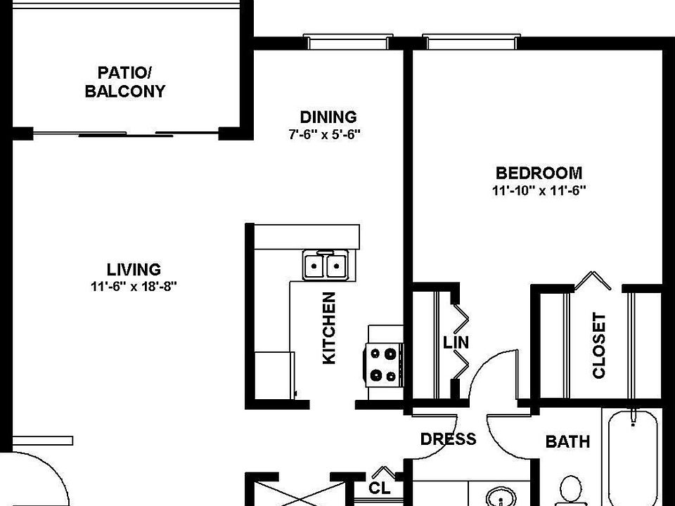 Braeburn - 712 sq. ft.