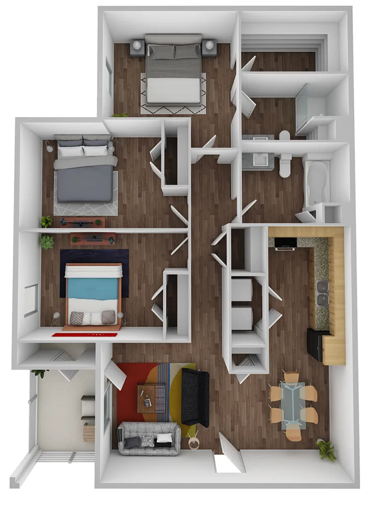 Floor plan C - Cedarbrook