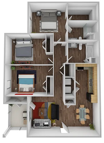 Floor plan C - Cedarbrook