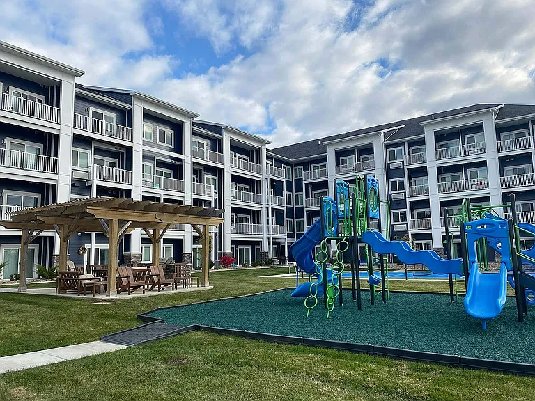 Skip a drive to the park with Park 88's on-site playground and outdoor picnic area.