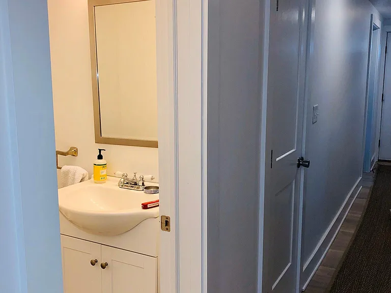 Hall half bath