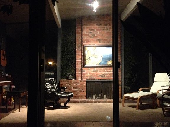 Living Room at Night