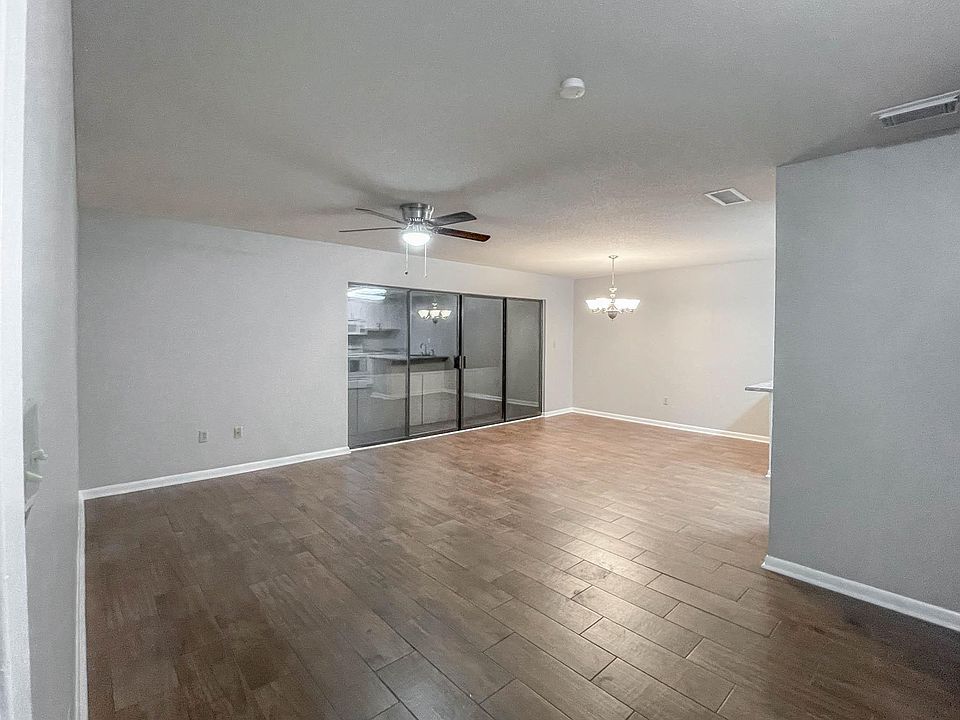front entrance to living room
