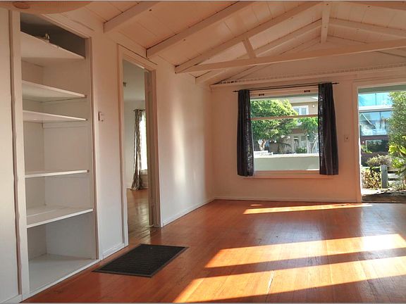 view of living room, looking towards canal front