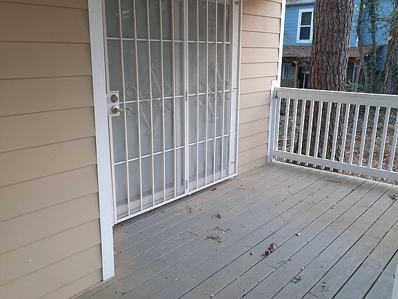 Rear covered porch