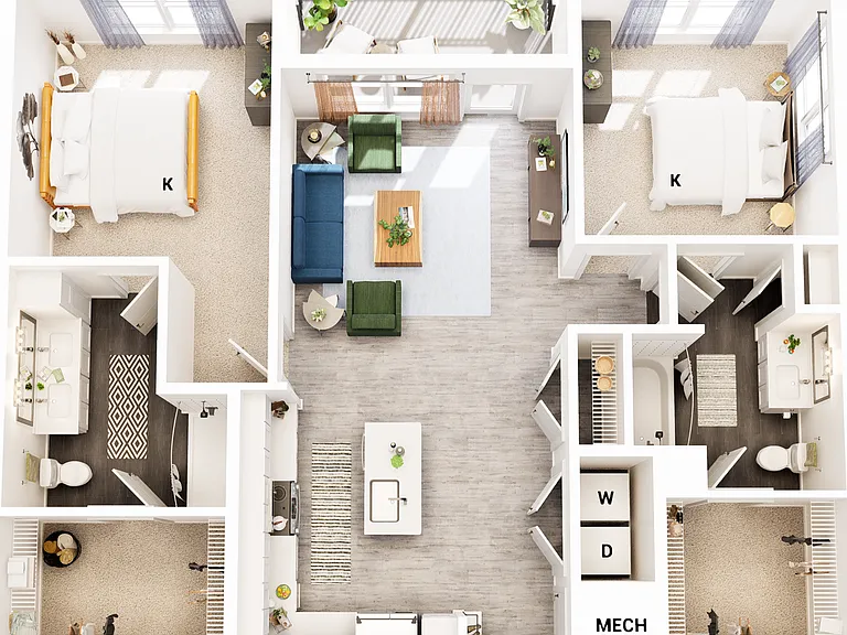 B3 floor plan Broadstone SoBro