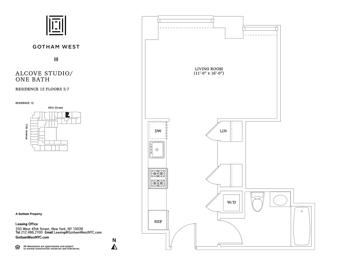 Building Photo - 550 W 45th St #712