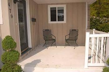Quaint covered porch & new front door! Call 614-888-6100 to see!