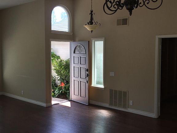 Front Door and Living Room