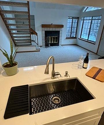 Large deep sink