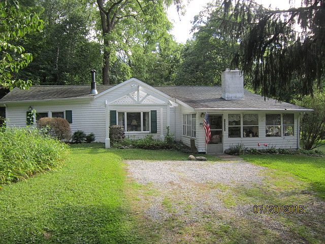view from the driveway 
