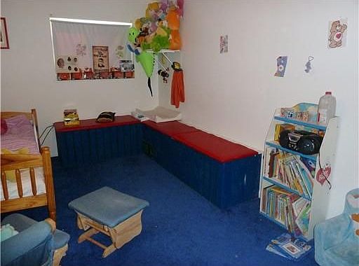 A second view of the bedroom.