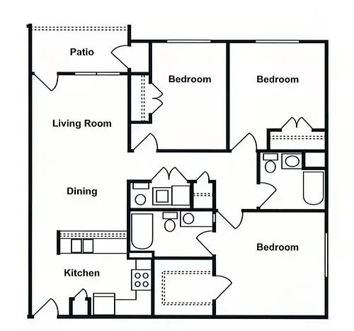 Floor plan The Columbia