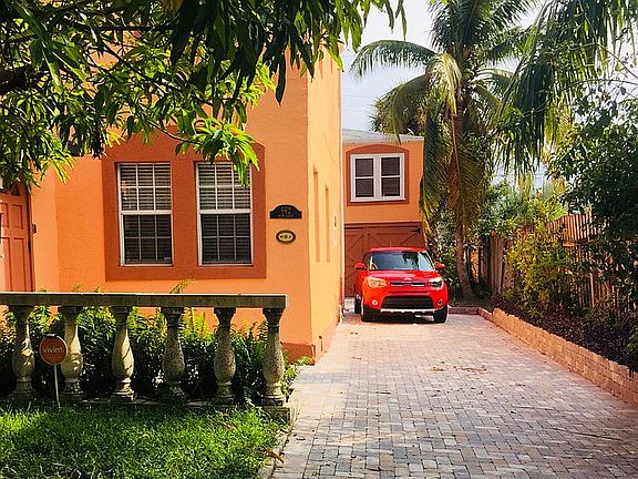 Pavers from front to back