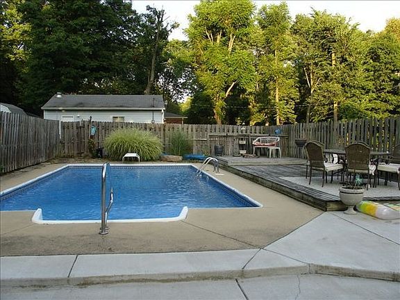 Fantastic 32x16 In Ground Pool with Privacy Fence