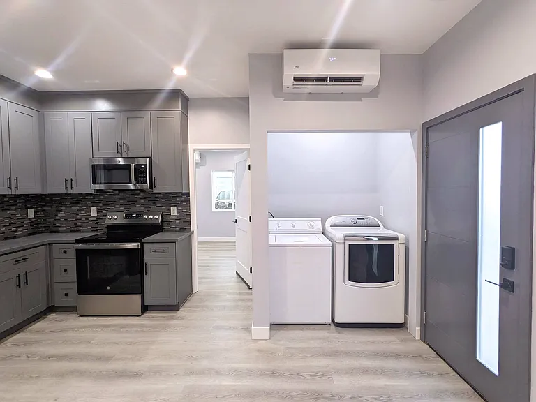 Washer and Dryer available upon request.