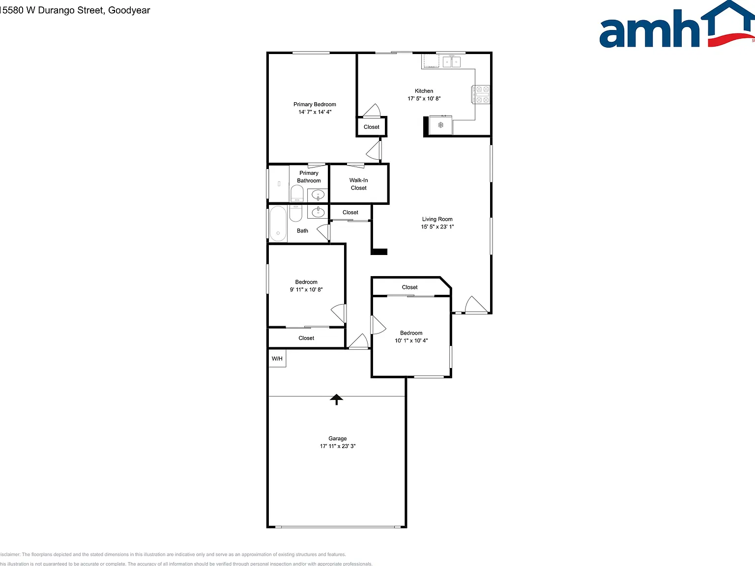 3 bed, 2.0 bath, 1206 sqft, $1,790 — Photo 2