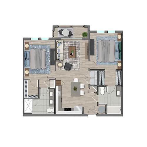 Floor plan B1