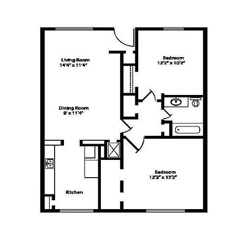 Floor plan C