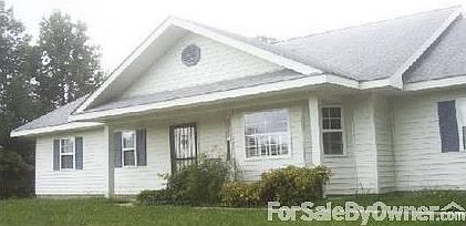 Front of Home (Close Up)
						:
						Shows the front porch and the bay window in the kitchen w/ beautiful view /lawn.