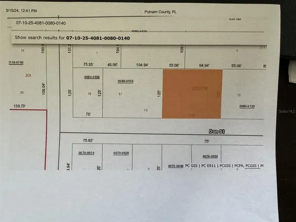 Don St Lot 14, Interlachen, FL 32148
