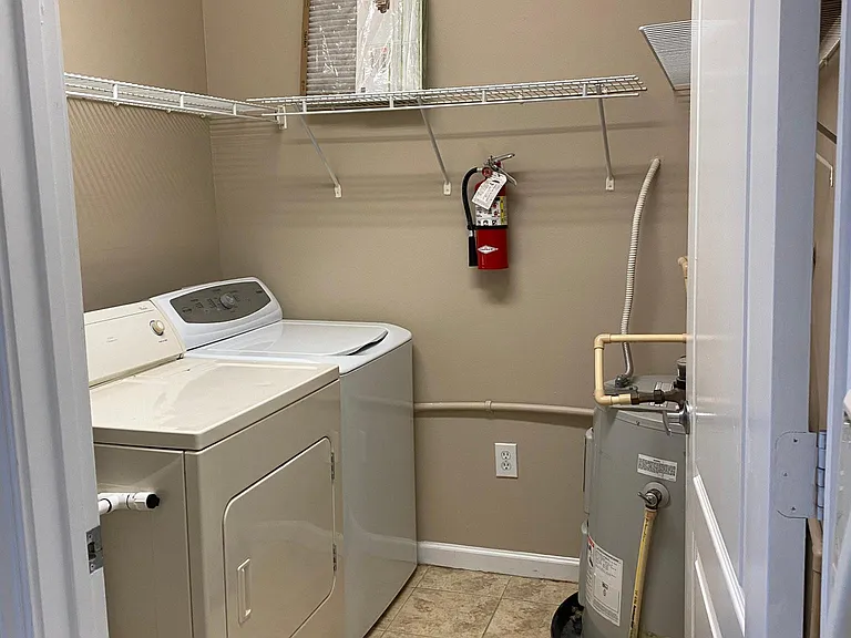 Laundry in apartment