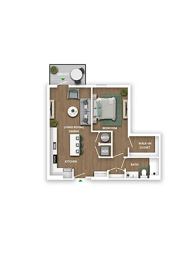 Floor plan A20A