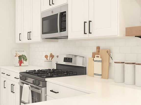 Kitchen with beautiful cabinets
