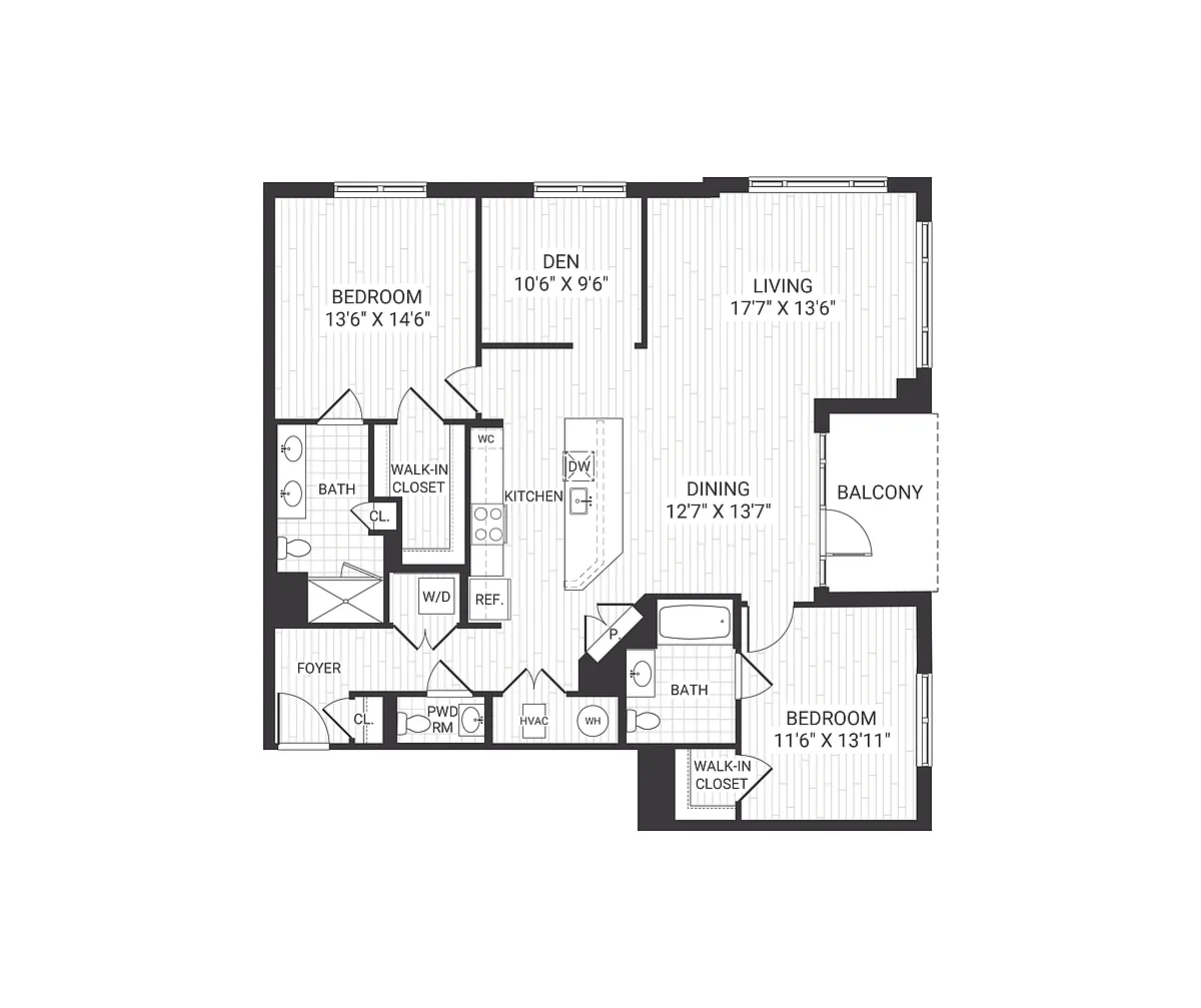 Floor plan B19