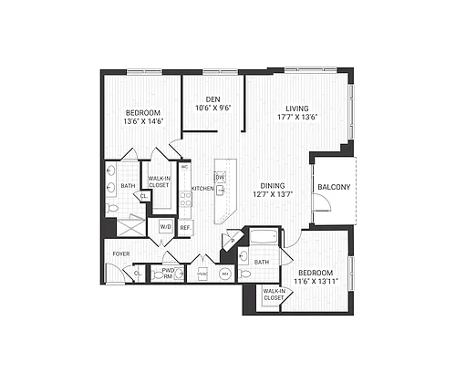 Floor plan B19